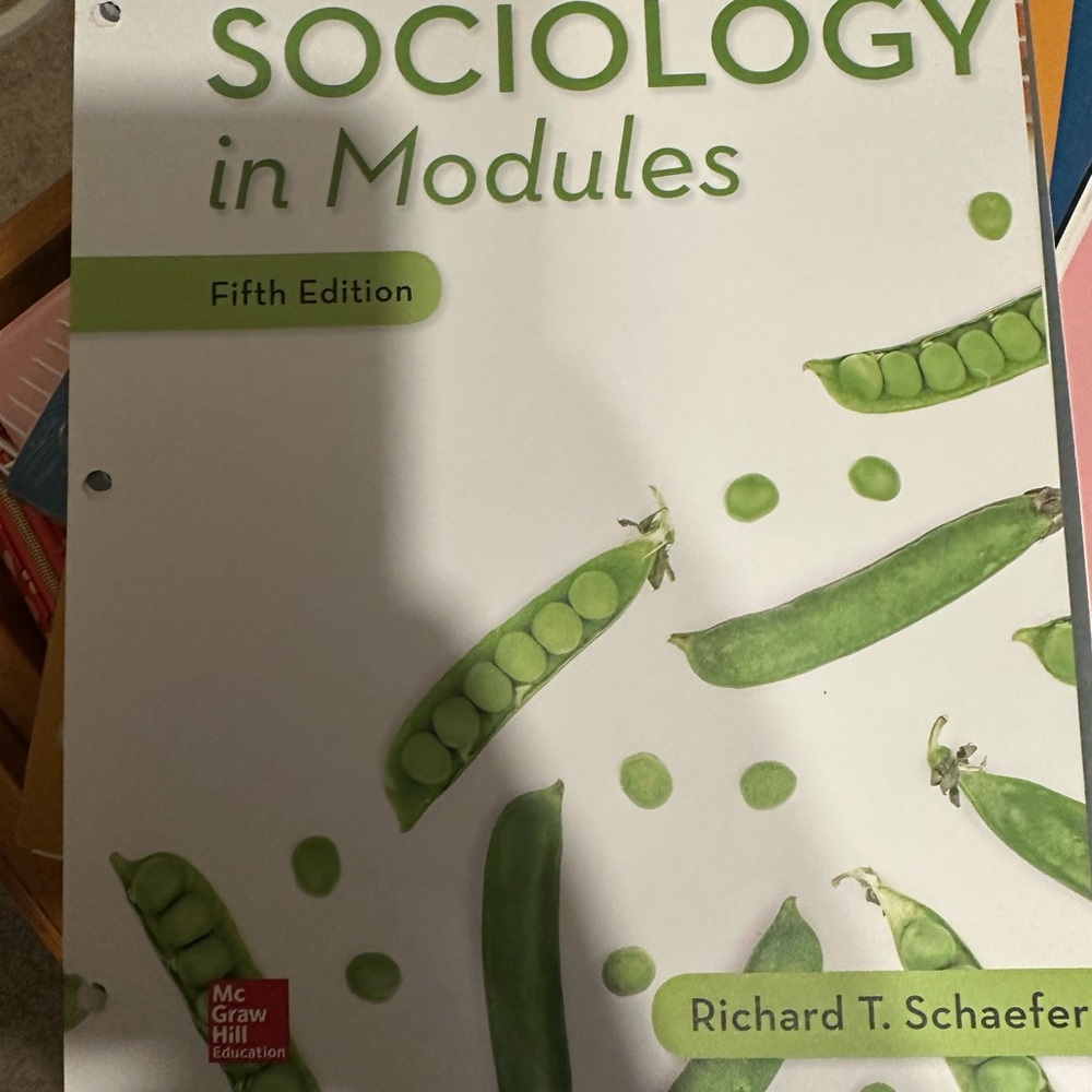 Sociology Loose leaf text book